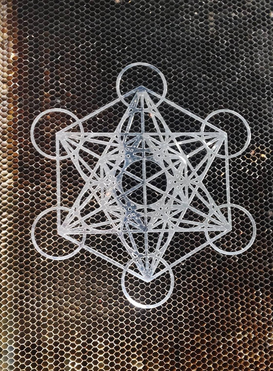 Metatron's Cube Stencil - Sacred Geometry