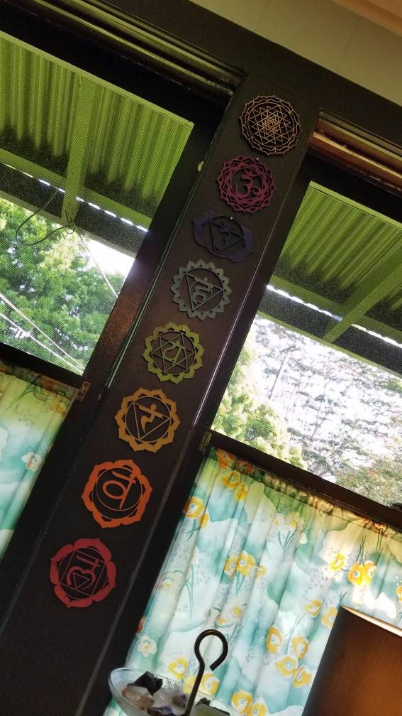 Rainbow Chakra Sustainably Grown Wood Art Set
