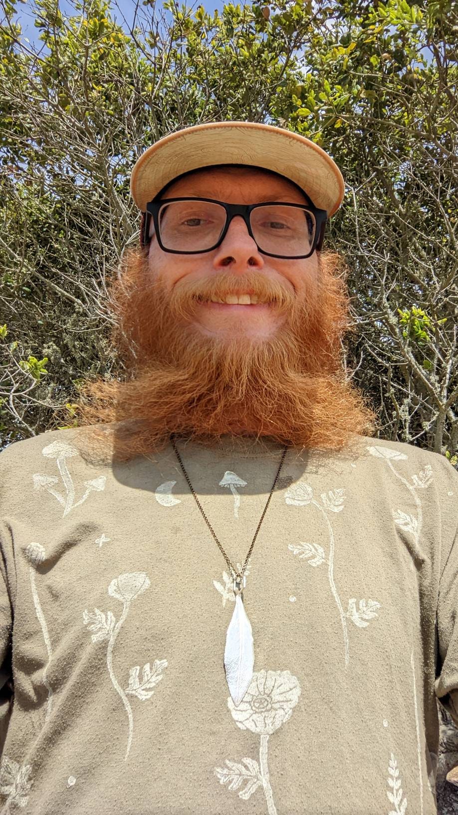 SALE - White Sage Leaf Hexagon Pendant in Recycled 925 Silver with your choice of Silver or Bronze chain - California Nature Jewelry