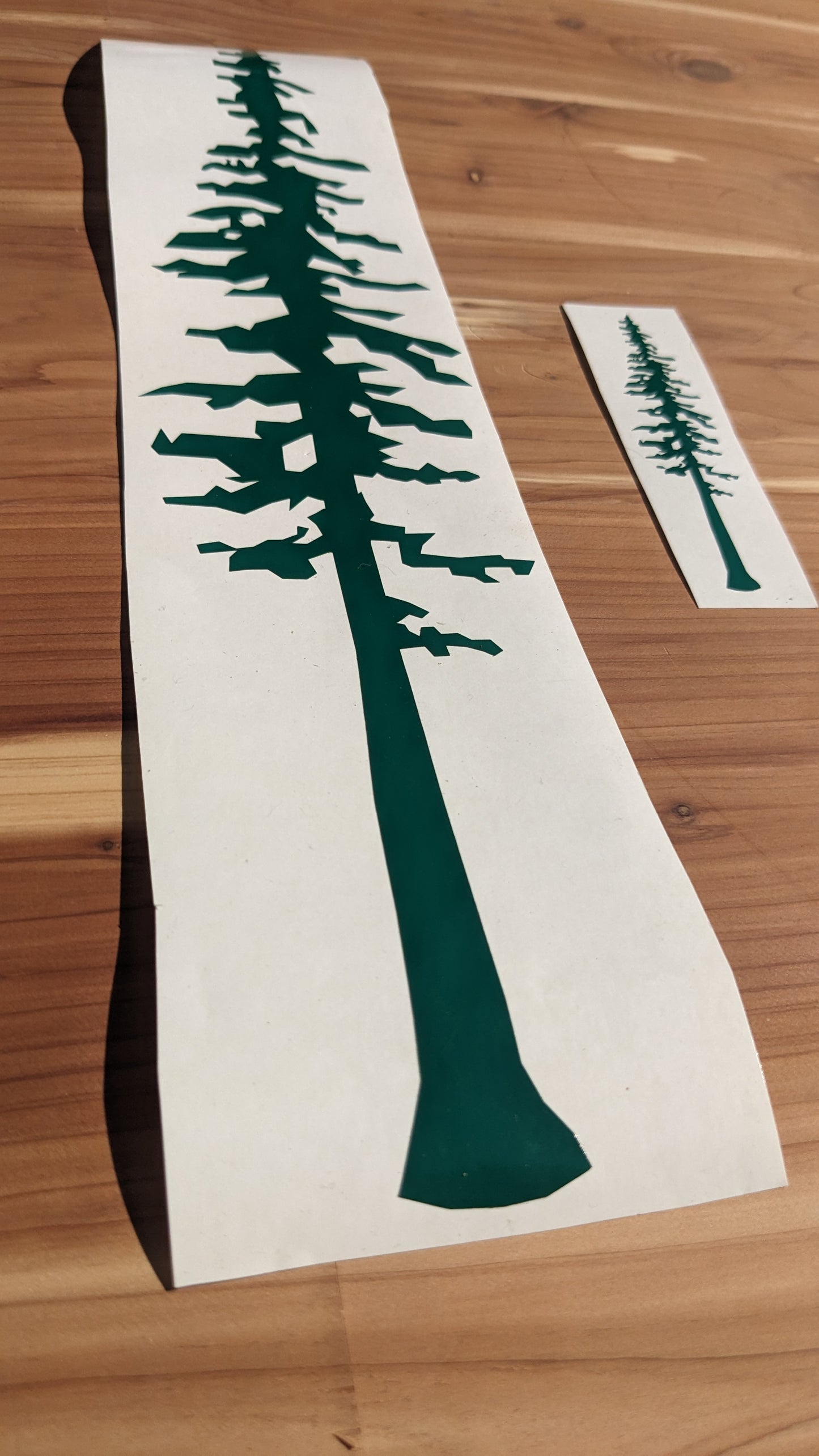 Redwood Tree Cut Vinyl Sticker/Decal