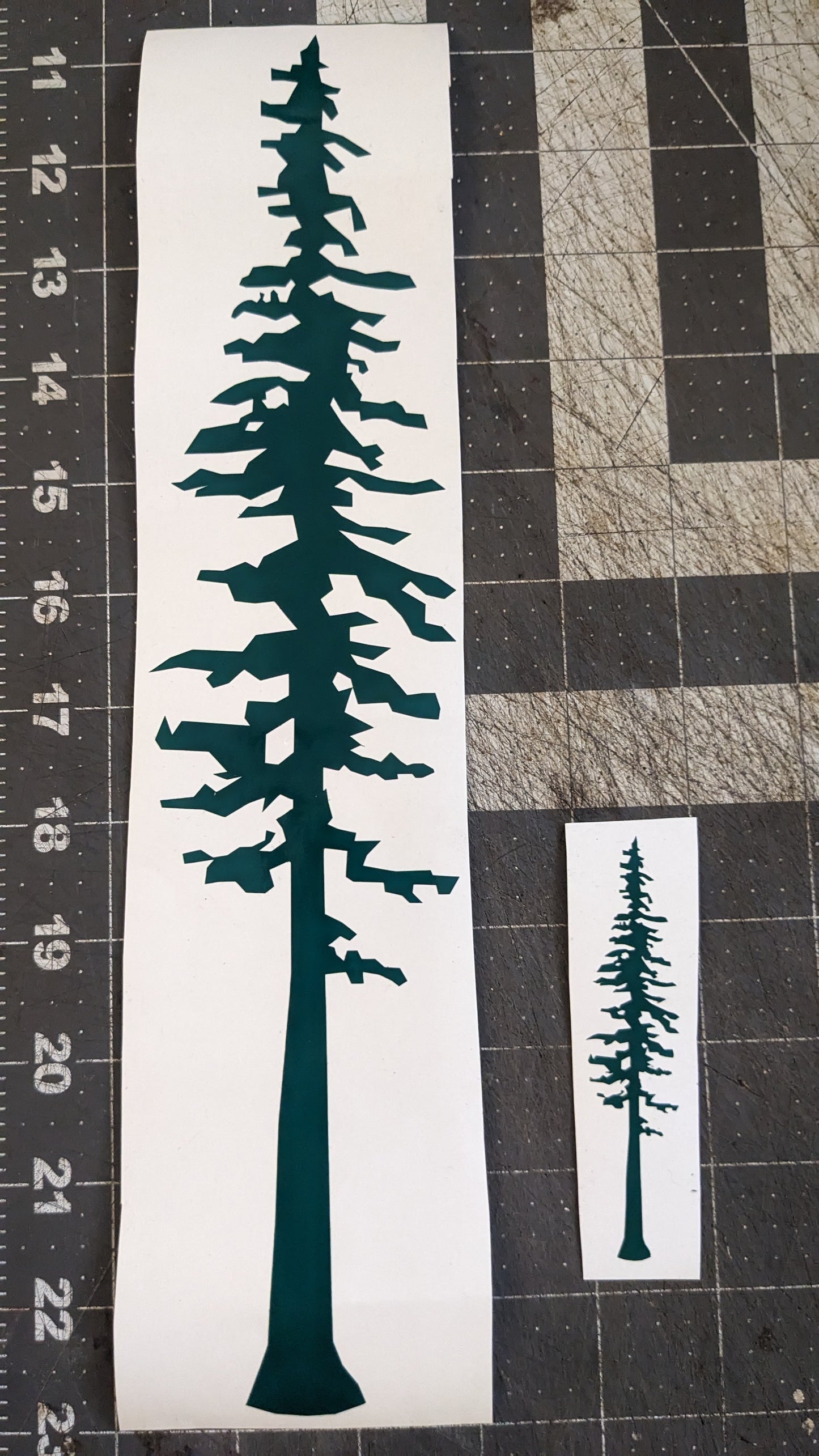 Redwood Tree Cut Vinyl Sticker/Decal