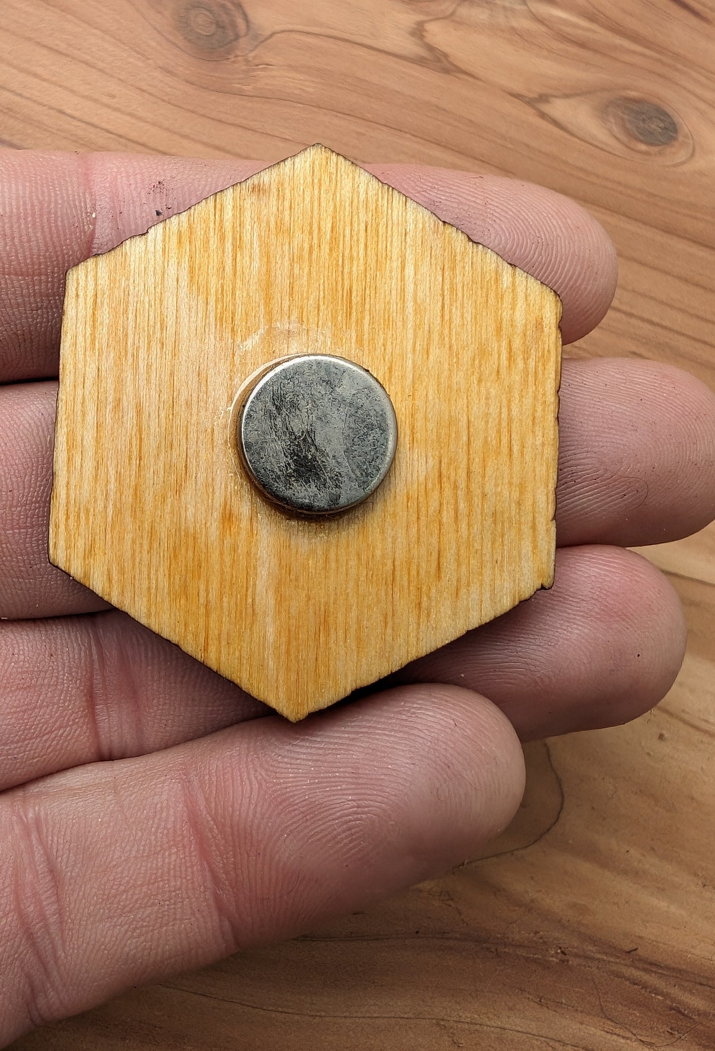 Sacred Geometry Lasercut Wood Magnets