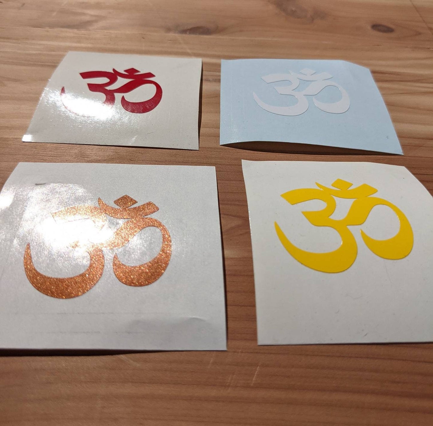 Om Symbol Sticker - ॐ Sanskrit Yoga Decal in Your Choice of Colors