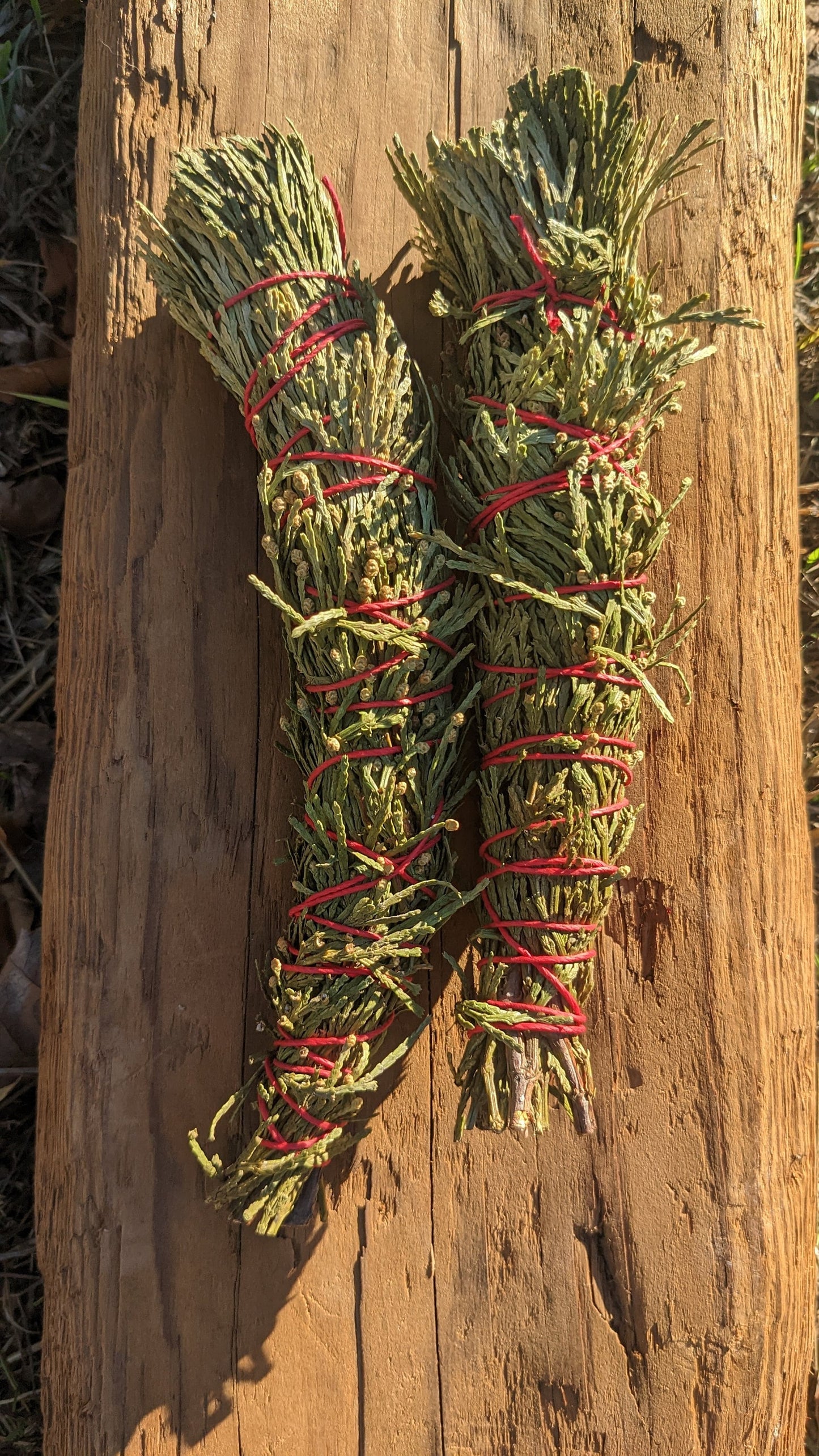 ONE California Incense Cedar Smoke Cleansing Bundle - Great Alternative to Endangered White Sage or Palo Santo