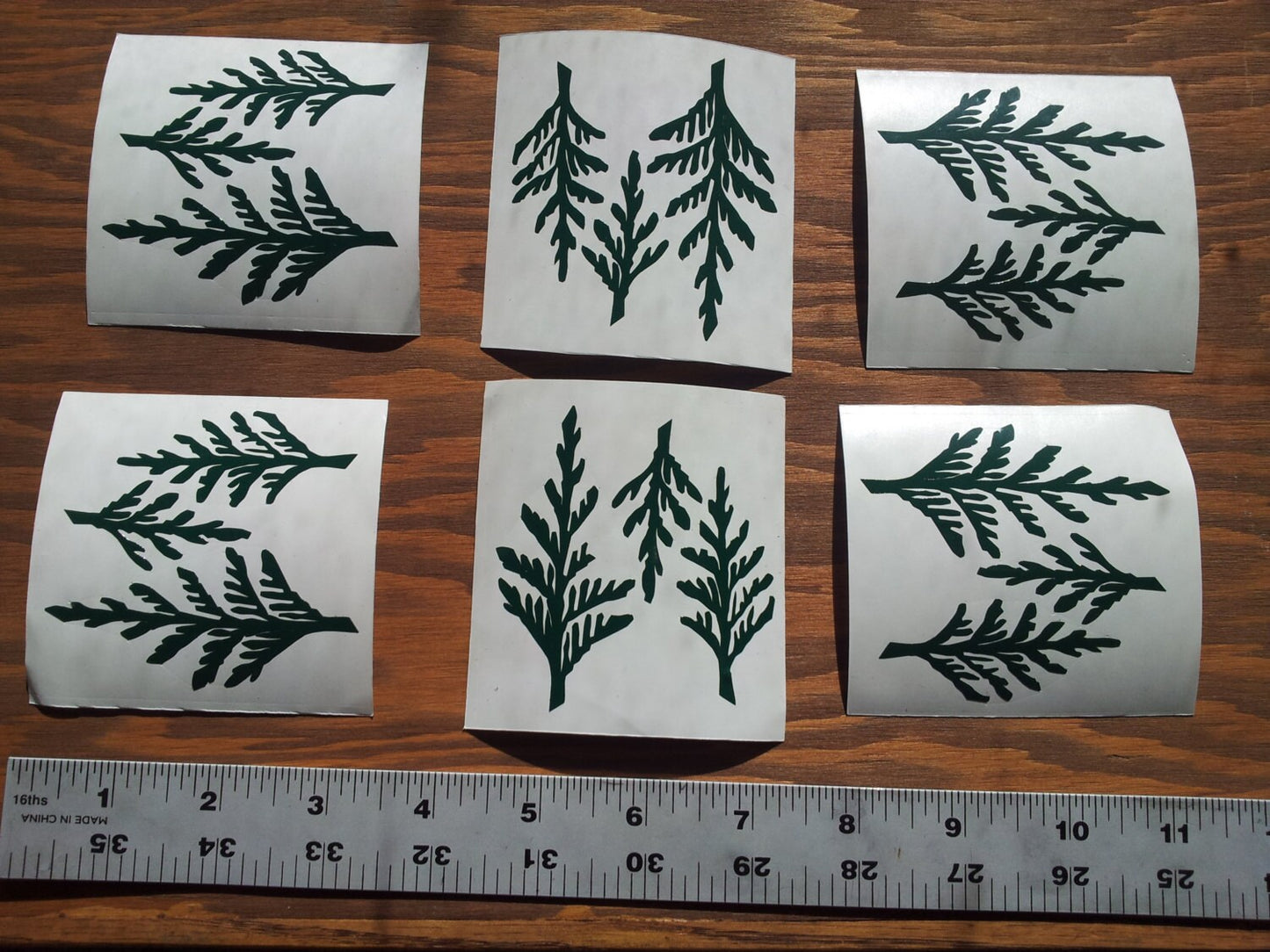 Cedar Forest CNC Cut Vinyl Stickers/Decals