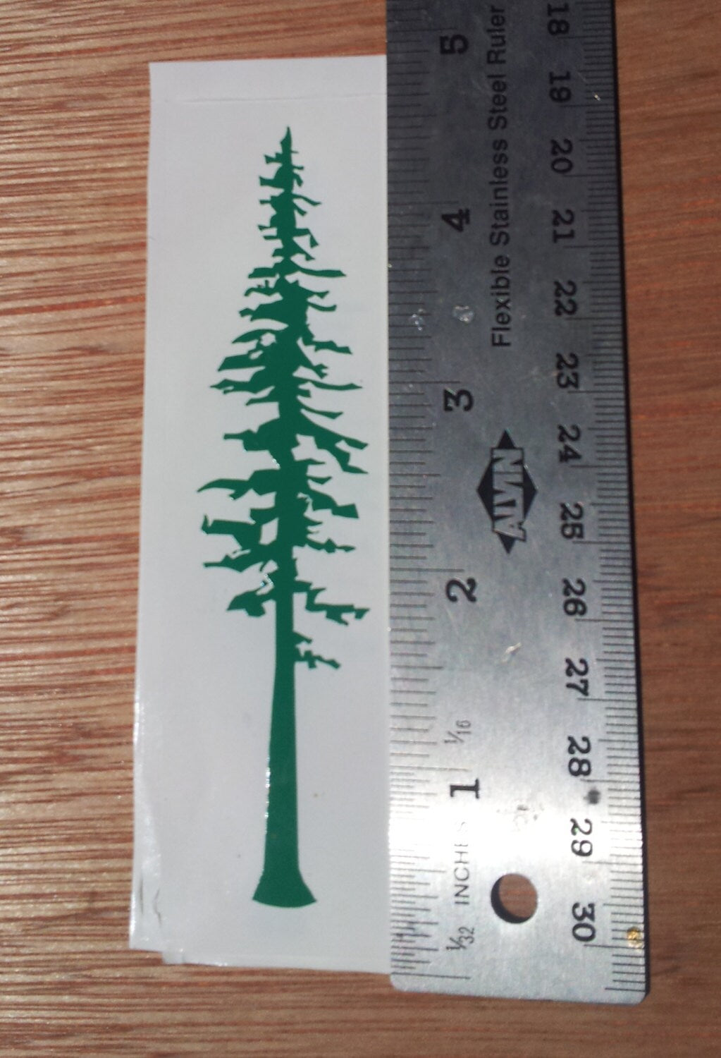 Redwood Tree Cut Vinyl Sticker/Decal