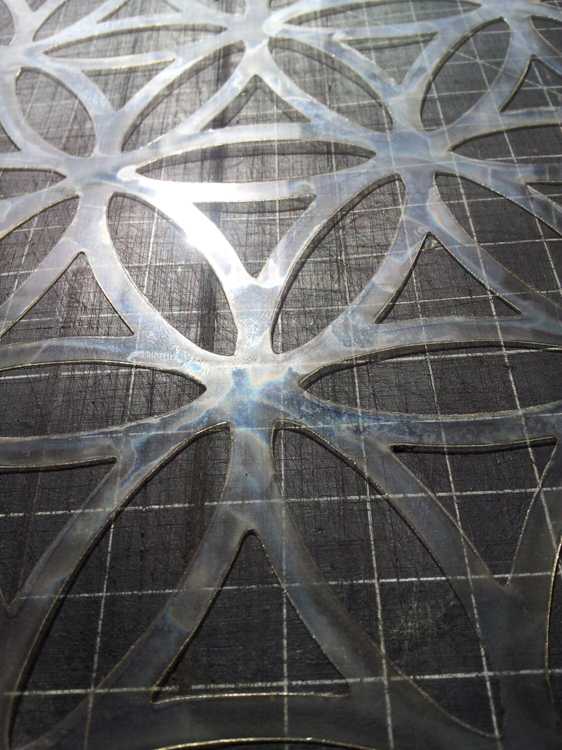 Flower of Life Laser Cut Reusable Wall Stencil